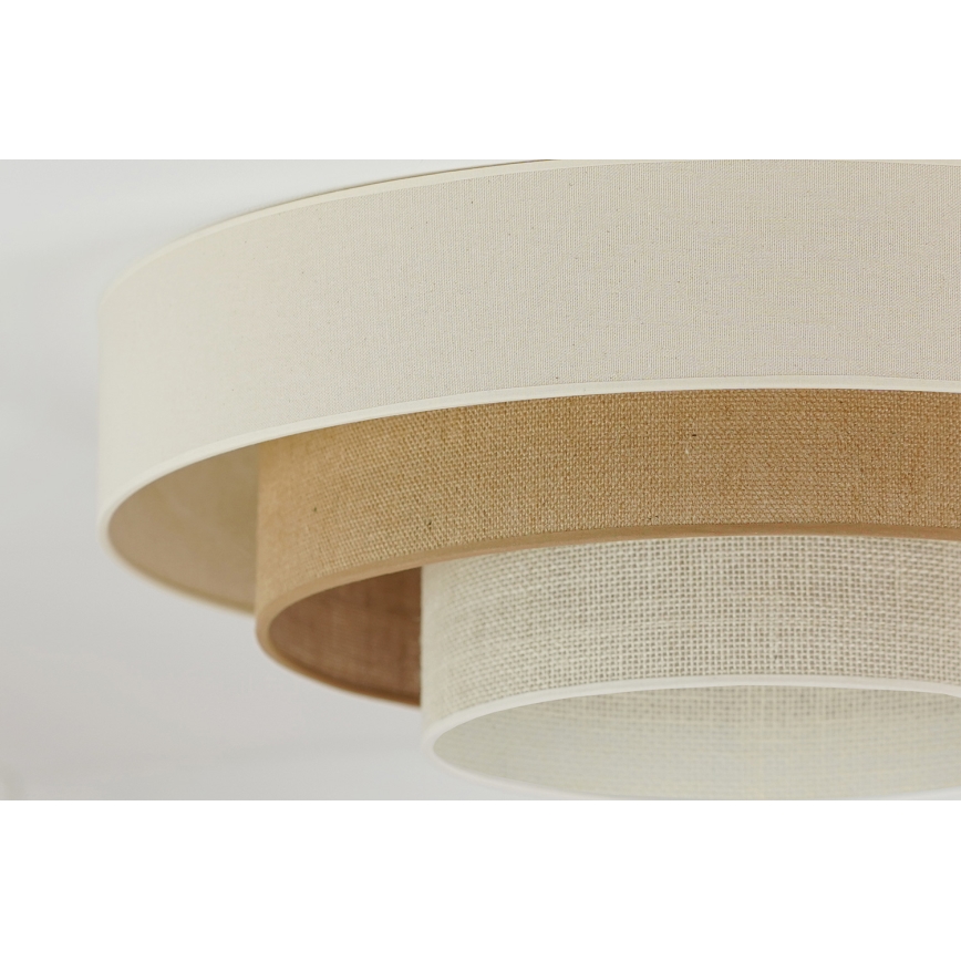Brilagi - LED Stropna svetilka DENVER LUNETA LED/12W/230V pr. 60 cm 3000K/4000K/6400K bež/krem barva