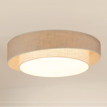 Brilagi - LED Stropna svetilka DOVER SHINE LED/26W/230V pr. 60 cm siva/krem barva