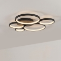 BRILAGI - LED stropna svetilka ECHO, 60 W, 230 V, 4000 K, 50 x 57 cm, črna