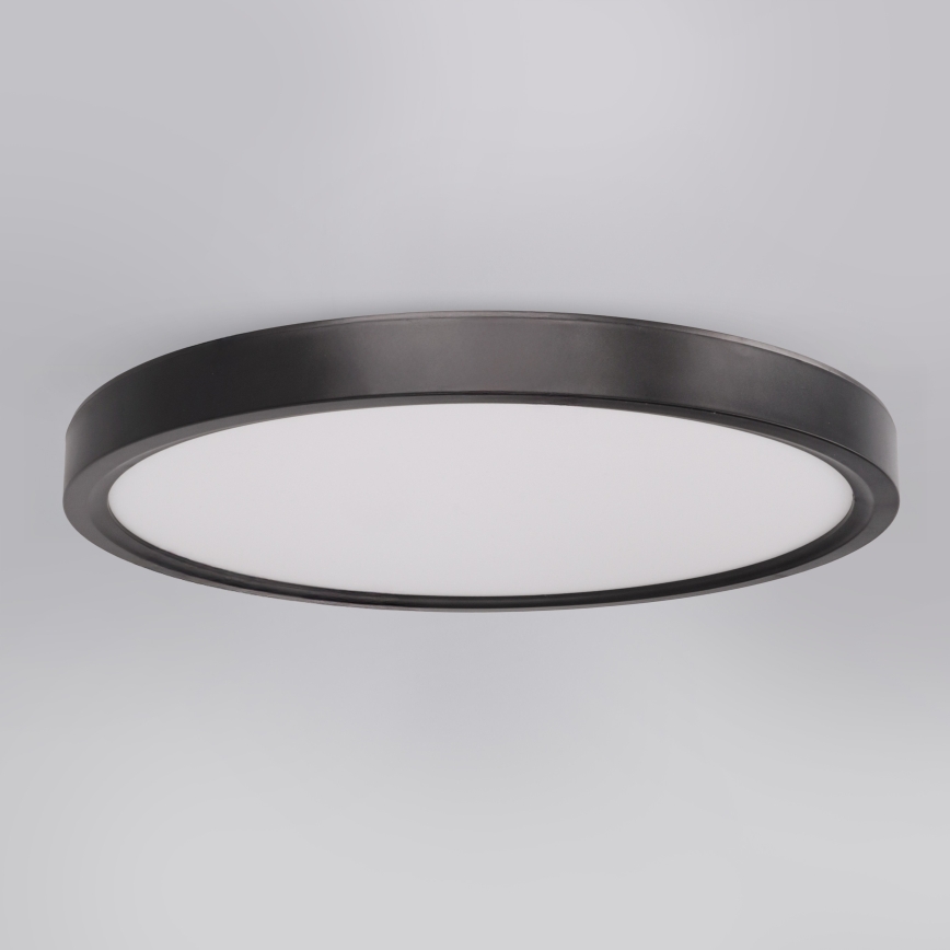 Brilagi - LED stropna svetilka ESTELA LED/18W/230V premer 30 cm črna