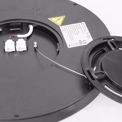 Brilagi - LED stropna svetilka ESTELA LED/18W/230V premer 30 cm črna