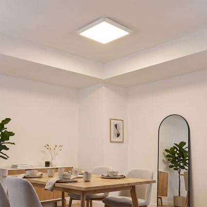 Brilagi - LED stropna svetilka ESTELA SQUARE LED/24W/230V 31x31 cm bela