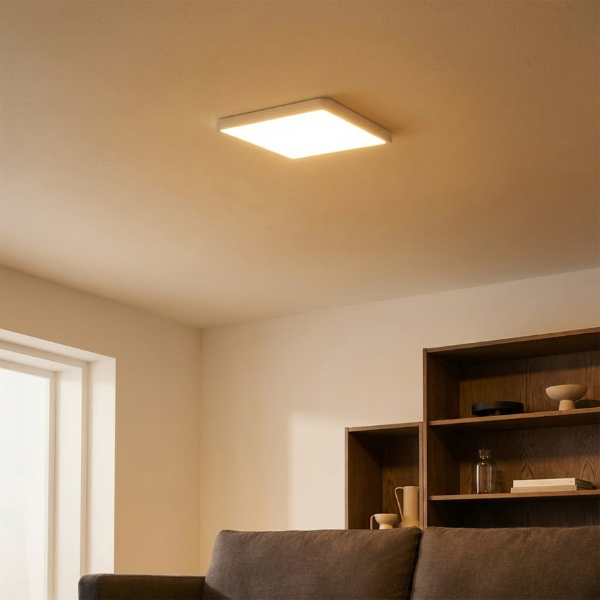 Brilagi - LED stropna svetilka ESTELA SQUARE LED/24W/230V 31x31 cm bela