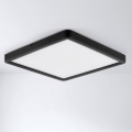 Brilagi - LED stropna svetilka ESTELA SQUARE LED/24W/230V 31x31 cm črna