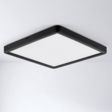 Brilagi - LED stropna svetilka ESTELA SQUARE LED/24W/230V 31x31 cm črna