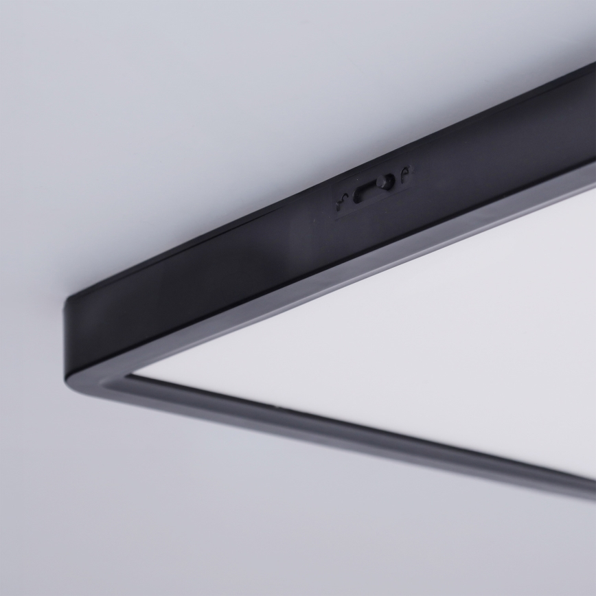 Brilagi - LED stropna svetilka ESTELA SQUARE LED/24W/230V 31x31 cm črna