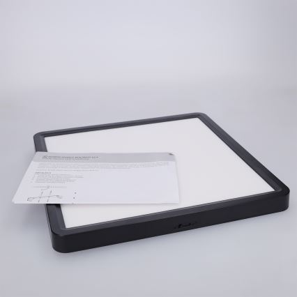 Brilagi - LED stropna svetilka ESTELA SQUARE LED/24W/230V 31x31 cm črna