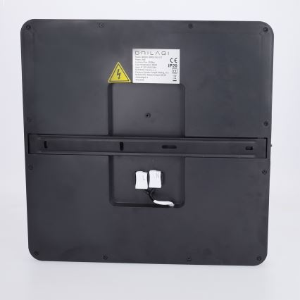 Brilagi - LED stropna svetilka ESTELA SQUARE LED/24W/230V 31x31 cm črna