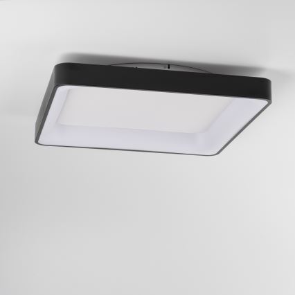 Brilagi - LED zatemnljivo stropno svetilo FALCON II LED/125W/230V 3000-6500K 60x60 cm črna + daljinski upravljalnik