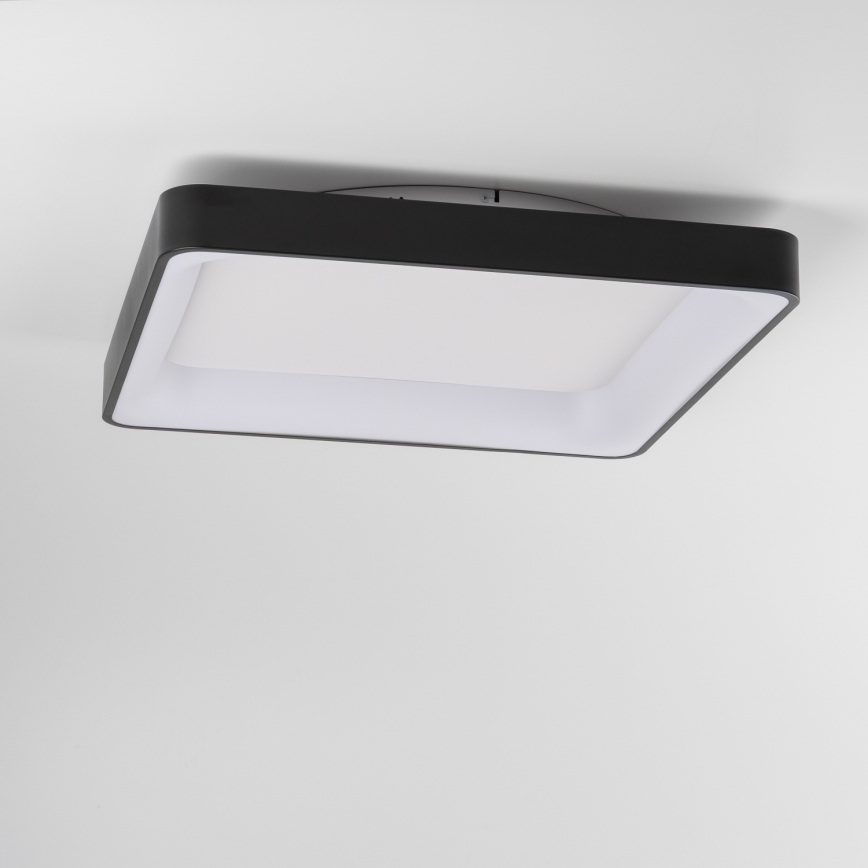 Brilagi - LED zatemnljivo stropno svetilo FALCON II LED/125W/230V 3000-6500K 60x60 cm črna + daljinski upravljalnik