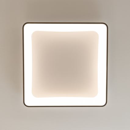 Brilagi - LED zatemnljivo stropno svetilo FALCON II LED/125W/230V 3000-6500K 60x60 cm črna + daljinski upravljalnik