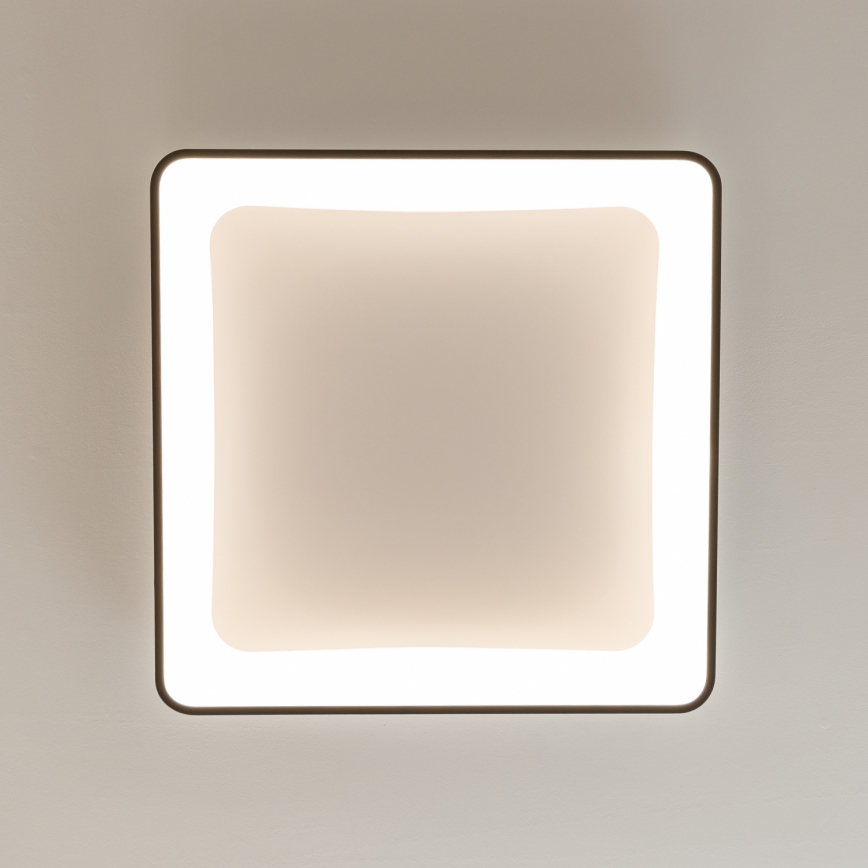 Brilagi - LED zatemnljivo stropno svetilo FALCON II LED/125W/230V 3000-6500K 60x60 cm črna + daljinski upravljalnik