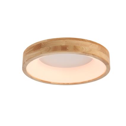 Brilagi - LED stropna svetilka FALCON WOOD LED/30W/230V 3000/4000/6000K, premer 45 cm, lesena