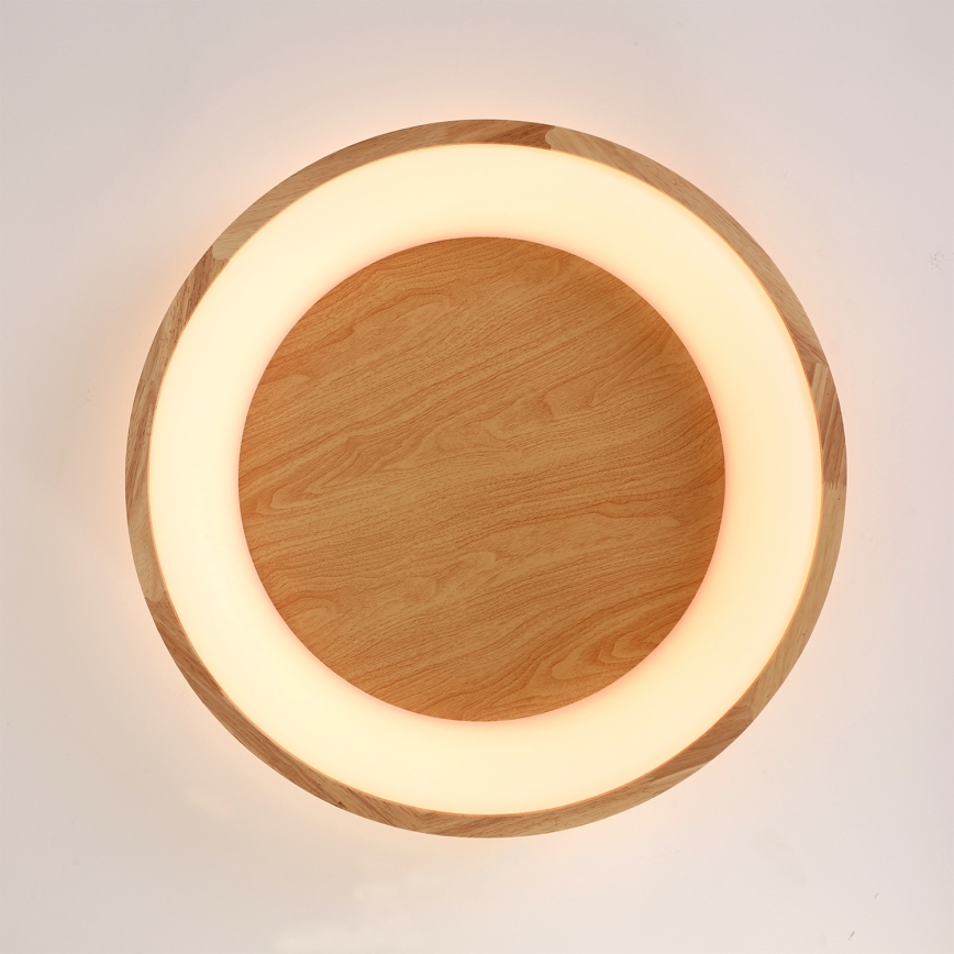 Brilagi - stropna LED svetilka FALCON WOOD LED/40W/230V 3000/4000/6000K, premer 60 cm, lesena