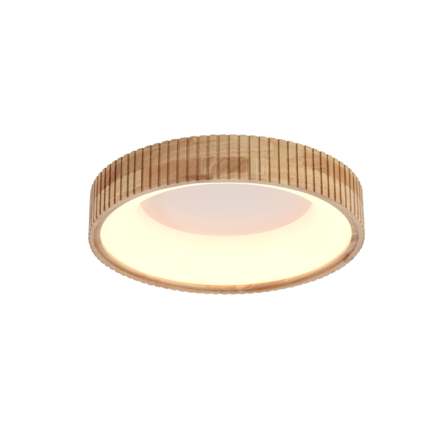 Brilagi - LED stropna svetilka FALCON WOOD MODERN LED/30W/230V 3000/4000/6000K premer 45 cm les
