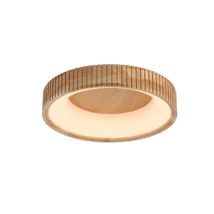 Brilagi - LED stropna svetilka FALCON WOOD MODERN LED/30W/230V 3000/4000/6000K premer 45 cm les