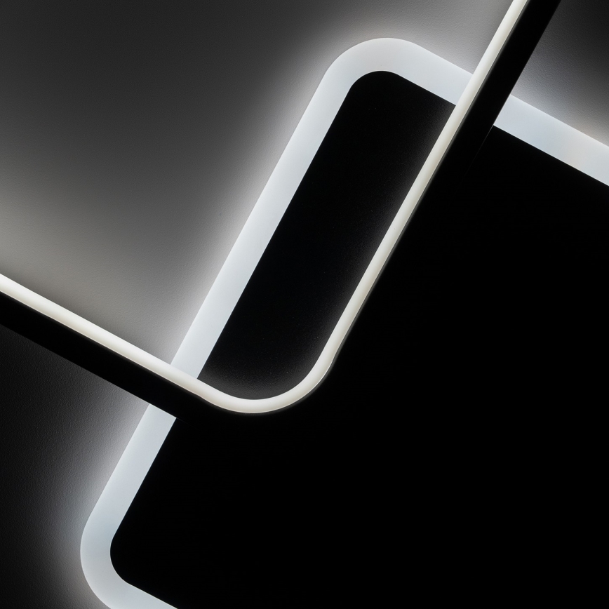 Brilagi - Zatemnjevalna LED stropna svetilka FLARE LED/64W/230V 45x45 cm 3000/4000/6000K + daljinski upravljalnik