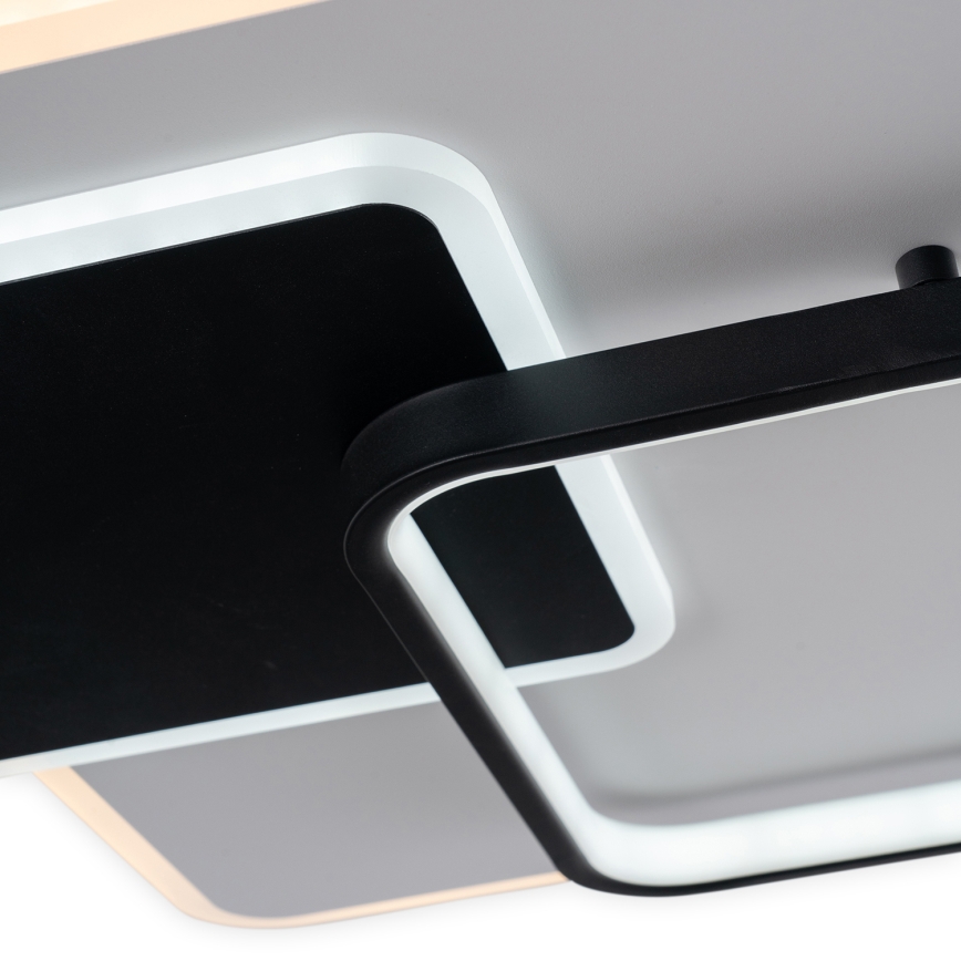 Brilagi - Zatemnjevalna LED stropna svetilka FLARE LED/64W/230V 45x45 cm 3000/4000/6000K + daljinski upravljalnik