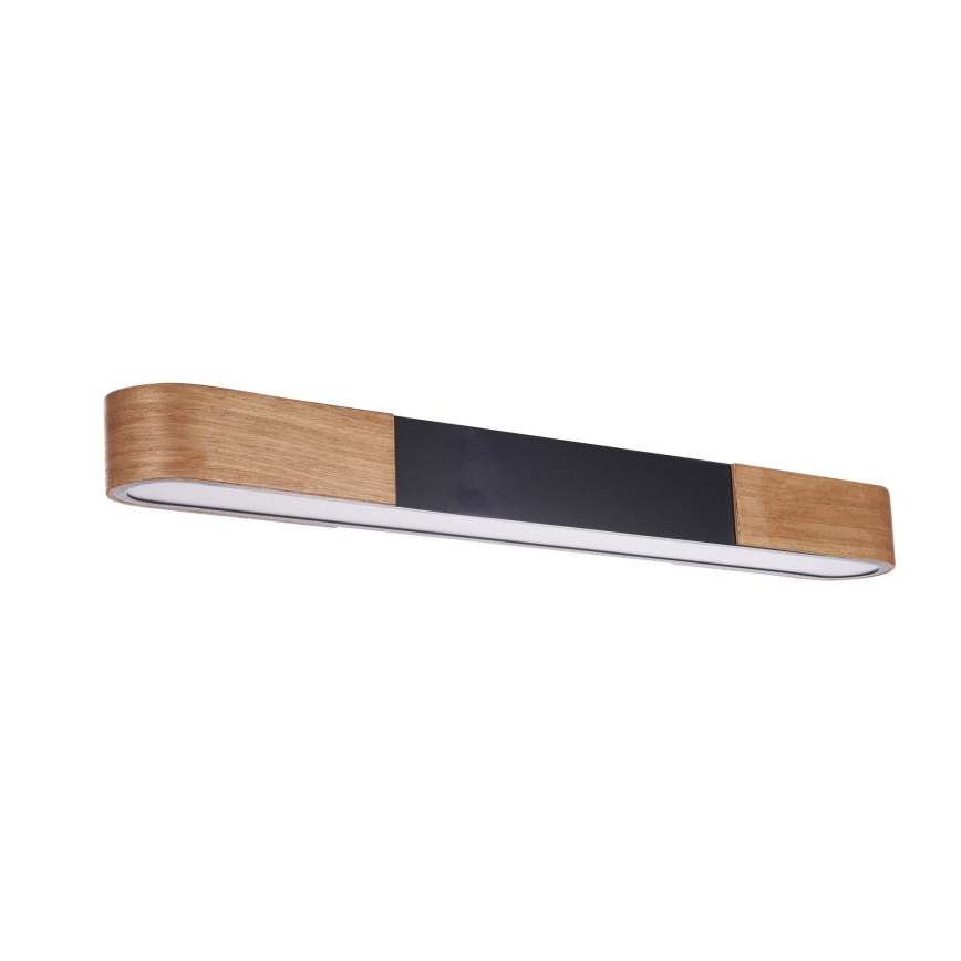 BRILAGI - LED stropna svetilka GARDALINE LED/100W/230V 80 cm hrast/črna