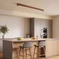 BRILAGI - LED stropna svetilka GARDALINE LED/90W/230V 120 cm hrast