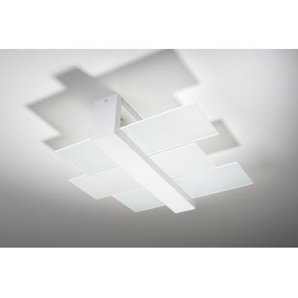 Brilagi -  LED Stropna svetilka HERA 2xE27/7,5W/230V bela