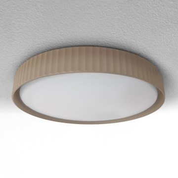 Brilagi - LED stropna svetilka LUCIA LED/24W/230V, premer 31 cm, rjava