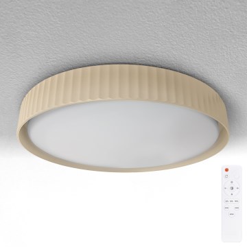 Brilagi - LED stropna svetilka LUCIA LED/60W/230V 3000-6500K, premer 59 cm, bež, z možnostjo zatemnitve + daljinski upravljalnik