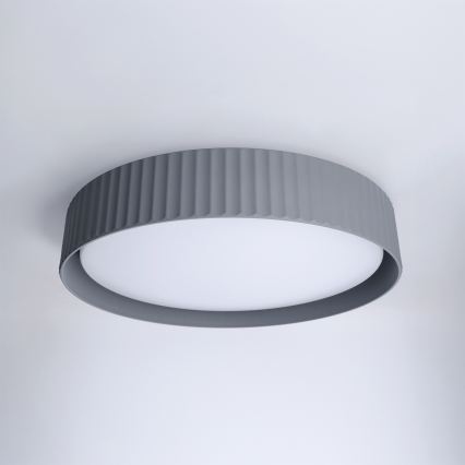Brilagi - LED zatemnljivo stropno svetilo LUCIA LED/48W/230V 3000-6500K premer 41 cm siva + daljinski upravljalnik