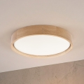 Brilagi - LED stropna svetilka MANAROLA PLAIN LED/24W/230V 3000K, premer 41 cm, hrast