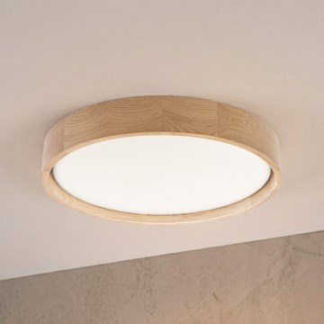 Brilagi - LED stropna svetilka MANAROLA PLAIN LED/24W/230V 3000K, Ø 41 cm, hrast
