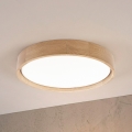 Brilagi - LED stropna svetilka MANAROLA PLAIN LED/24W/230V 4000K premer 41 cm hrast