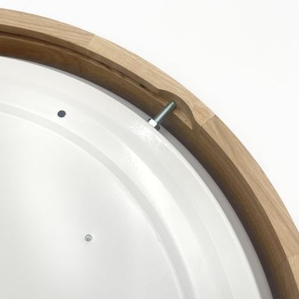 Brilagi - LED stropna svetilka MANAROLA PLAIN LED/24W/230V 4000K premer 41 cm hrast