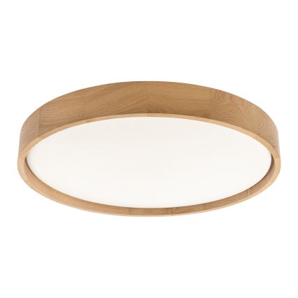 Brilagi - LED stropna svetilka MANAROLA PLAIN LED/36W/230V 3000K premer 48 cm hrast