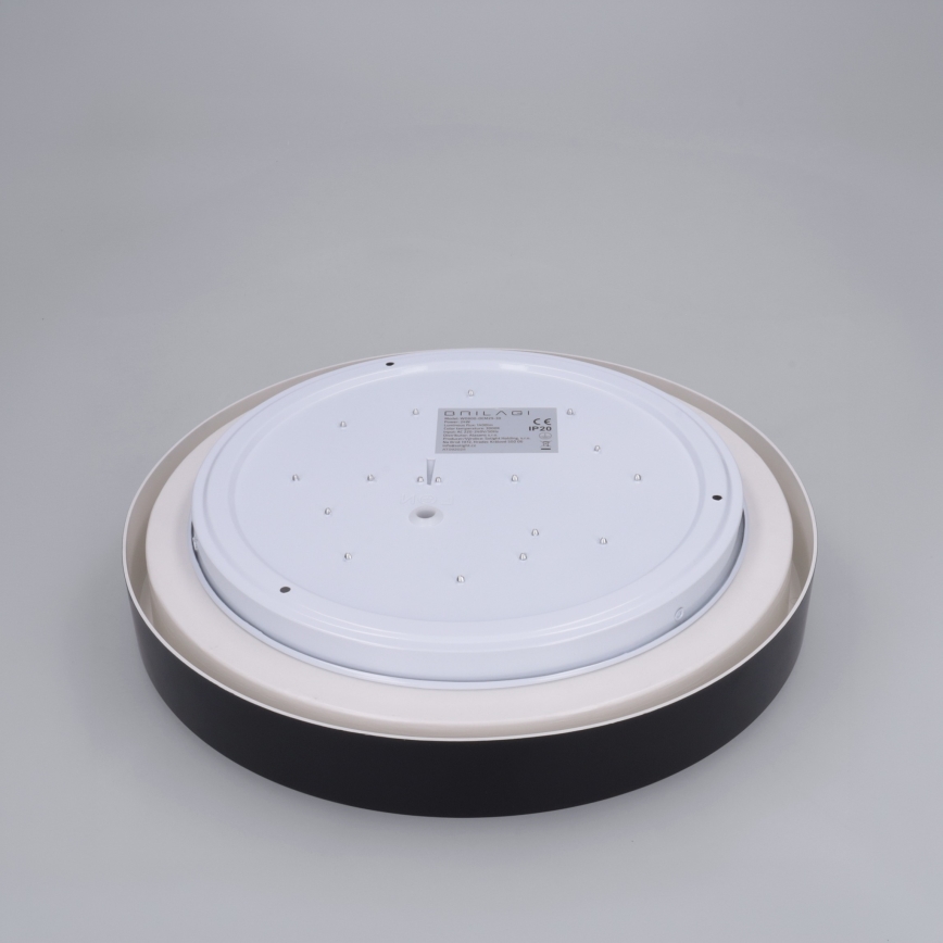 Brilagi - LED stropna svetilka MATTEO LED/24W/230V premer 31 cm črna