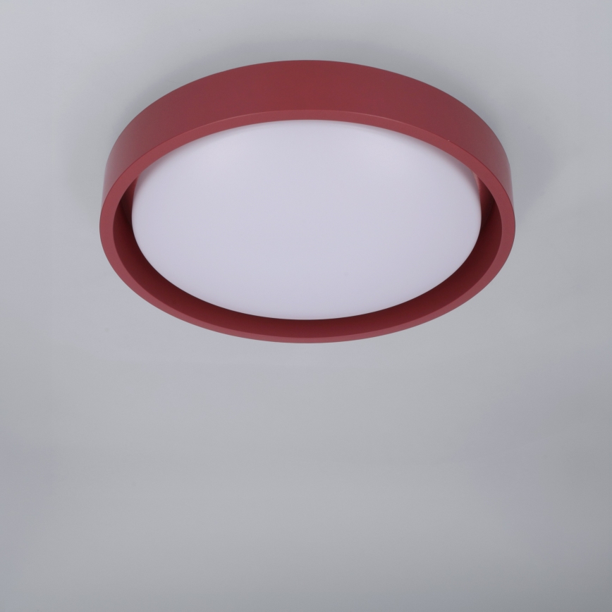 Brilagi - LED stropna svetilka MATTEO LED/24W/230V, premer 31 cm, rdeča