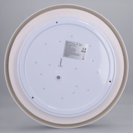 Brilagi - LED stropna svetilka MATTEO LED/24W/230V, premer 31 cm, rdeča