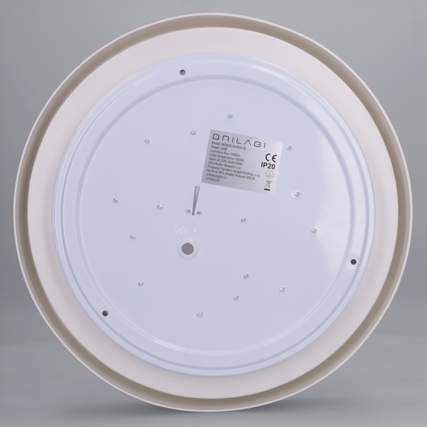 Brilagi - LED stropna svetilka MATTEO LED/24W/230V premer 31 cm turkizna