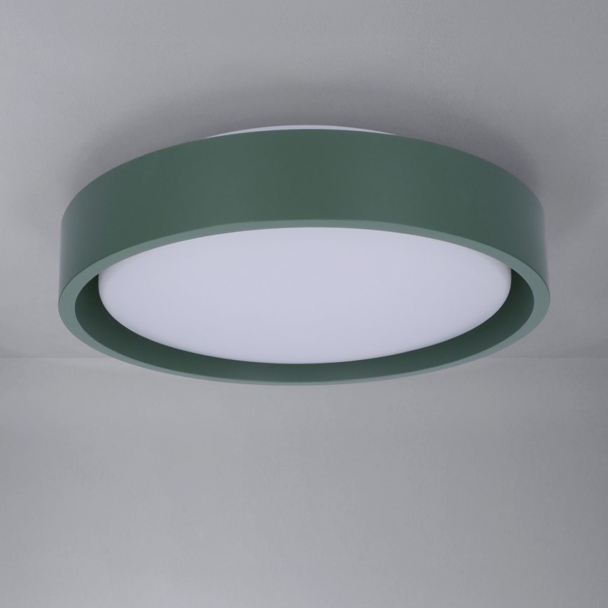 Brilagi - LED stropna svetilka MATTEO LED/24W/230V, premer 31 cm, zelena