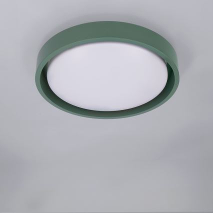 Brilagi - LED stropna svetilka MATTEO LED/24W/230V, premer 31 cm, zelena