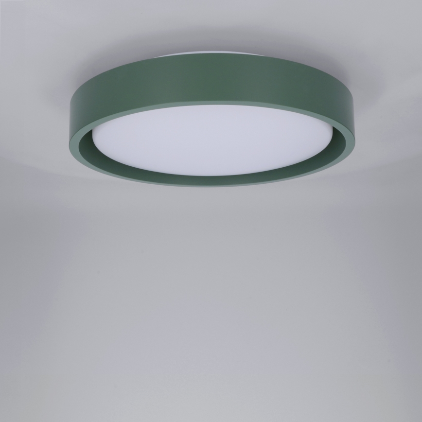 Brilagi - LED stropna svetilka MATTEO LED/24W/230V, premer 31 cm, zelena