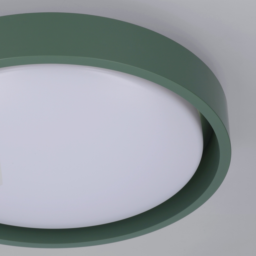 Brilagi - LED stropna svetilka MATTEO LED/24W/230V, premer 31 cm, zelena