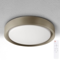 Brilagi - LED stropna svetilka MATTEO, z zatemnitvijo, LED/48W/230V 3000-6500K, premer 41 cm, taupe + daljinski upravljalnik