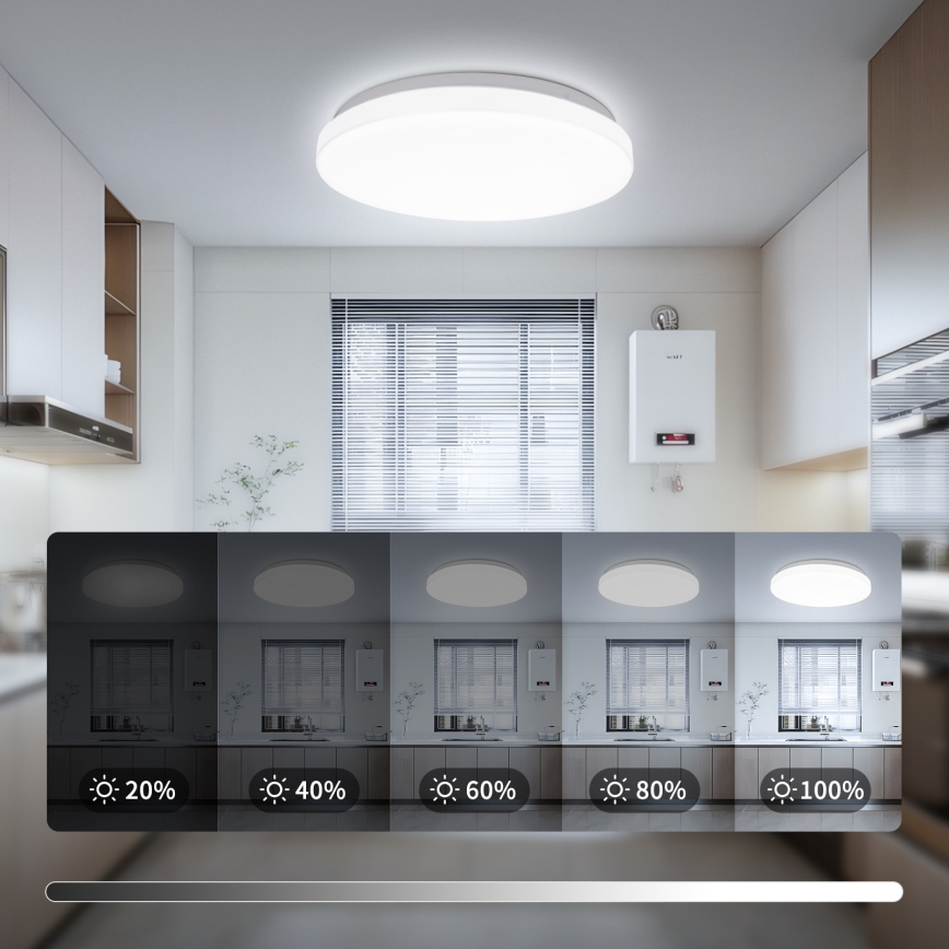 Brilagi - LED stropna svetilka MILKY WAY LED/24W/230V 3000/4000/6500K premer 38 cm