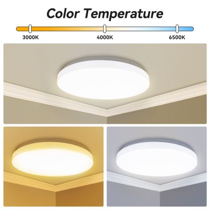 Brilagi - LED stropna svetilka MILKY WAY LED/24W/230V 3000/4000/6500K premer 38 cm