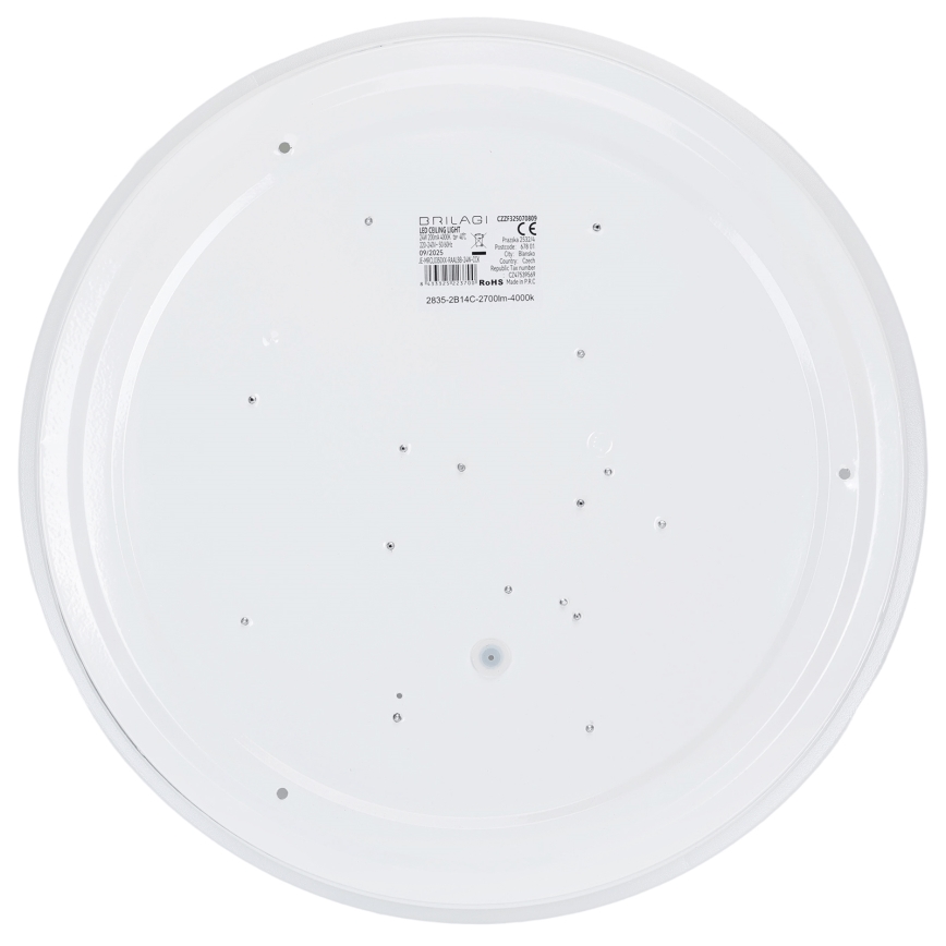 Brilagi - LED stropna svetilka MILKY WAY LED/24W/230V 3000/4000/6500K, premer 38 cm