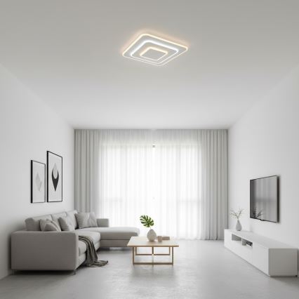 Brilagi - zatemnjevalna LED stropna svetilka MODERN LED/72W/230V 3000-6000K 46,6x46,6 cm + daljinski upravljalnik