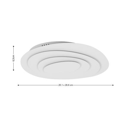 Brilagi - LED stropna svetilka MODERN MINI LED/28W/230V 3000/4500/6000K 29,8x25,1 cm