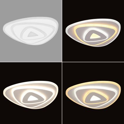 Brilagi - Zatemnljivo stropno LED svetilo MODERN MINI LED/45W/230V 3000-6000K 30x30 cm + daljinski upravljalnik