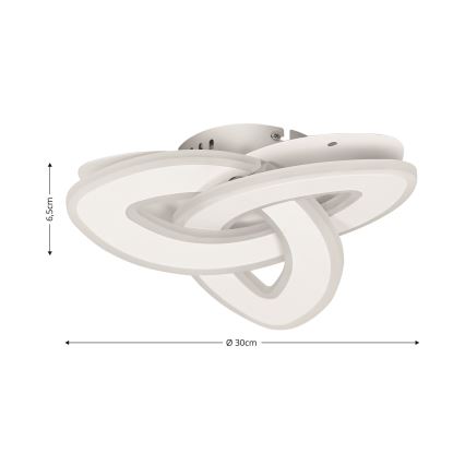 Brilagi - LED Zatemnitvena stropna svetilka MODERN MINI LED/49W/230V 3000/4000/6000K + Daljinski upravljalnik