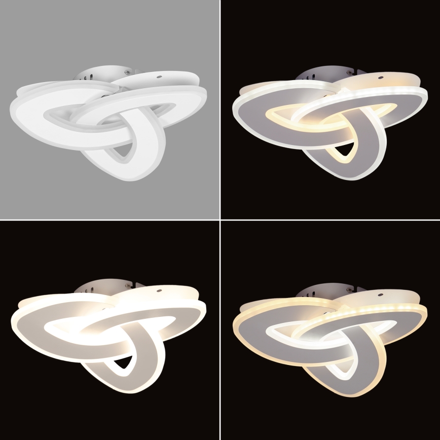 Brilagi - LED stropno svetilo MODERN MINI z možnostjo zatemnitve LED/49W/230V 3000-6000K 30x30 cm + daljinski upravljalnik